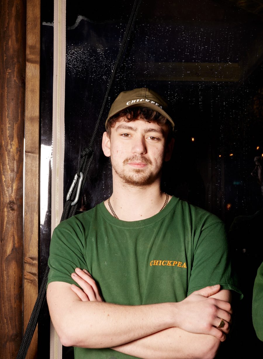 team member portrait inside restaurant